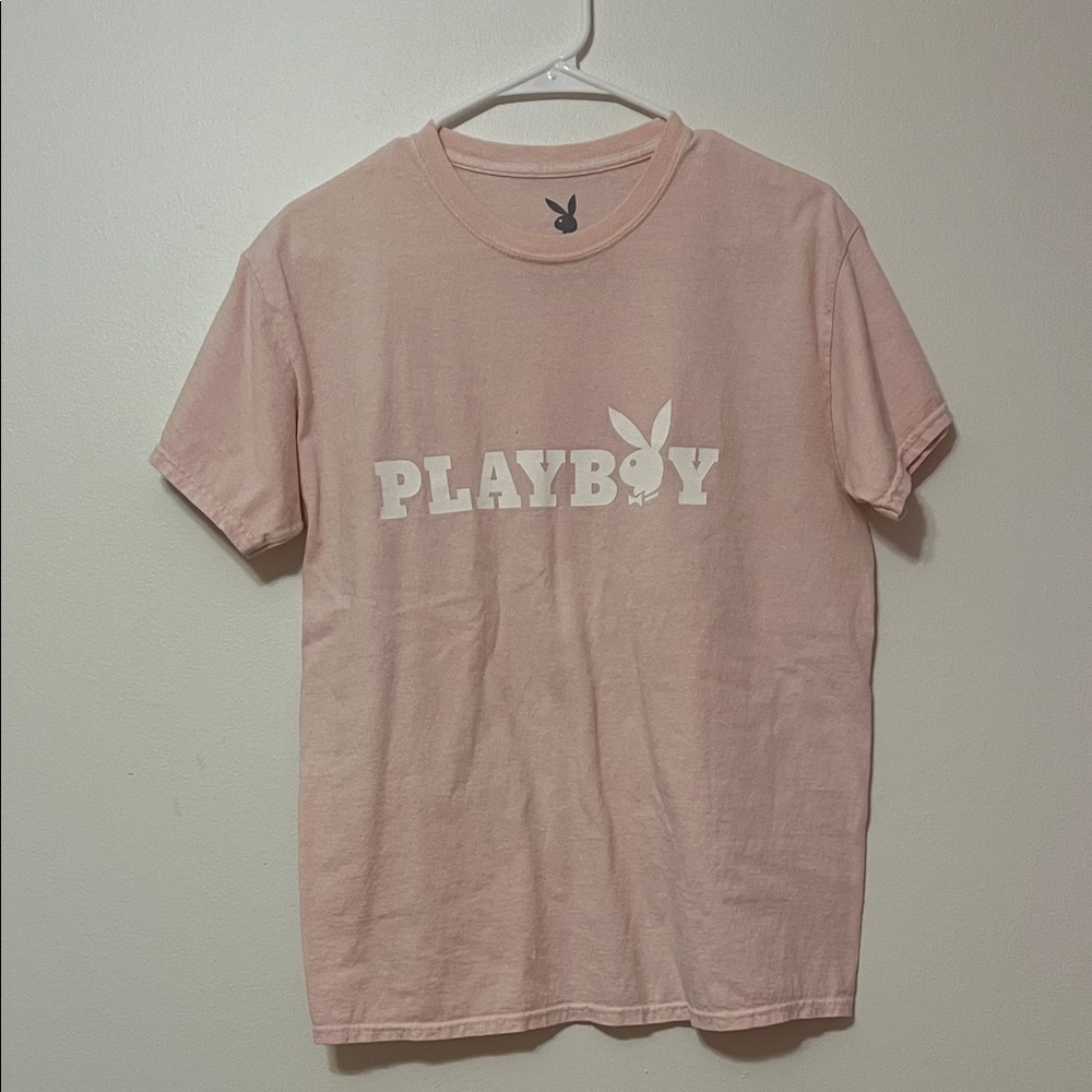 PLAYBOY Light Pink Tee Shirt 👚